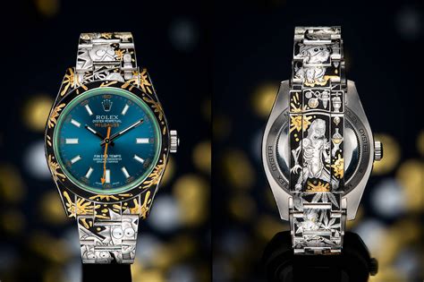 Fin Des Temps Custom Rolex Milgauss Rick and Morty Edition